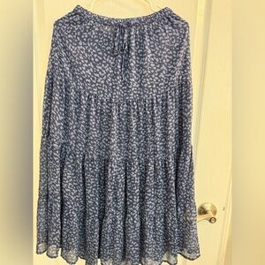 Aerie print long skirt medium